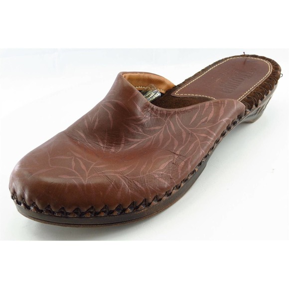 Tsonga Size 38 M Brown Mule Leather Women‎ Shoes - Picture 1 of 6
